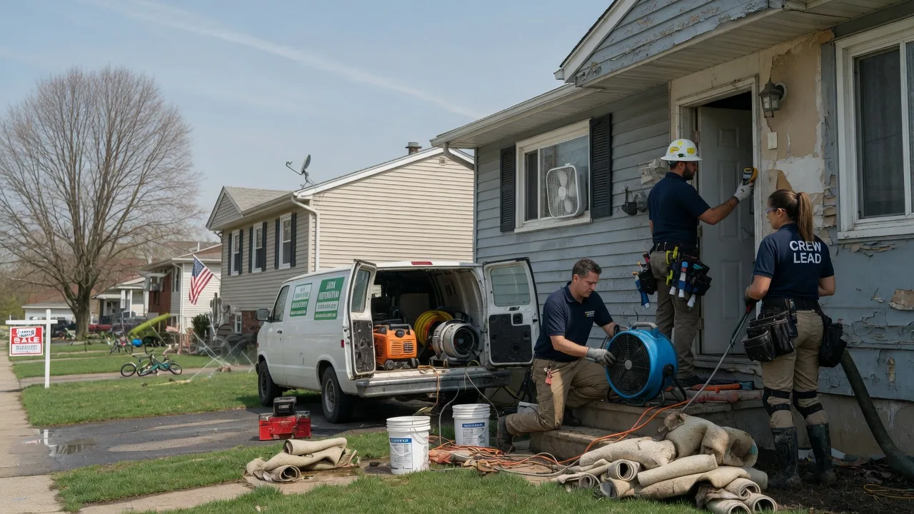 Flood Cleanup in Claire City, SD near me