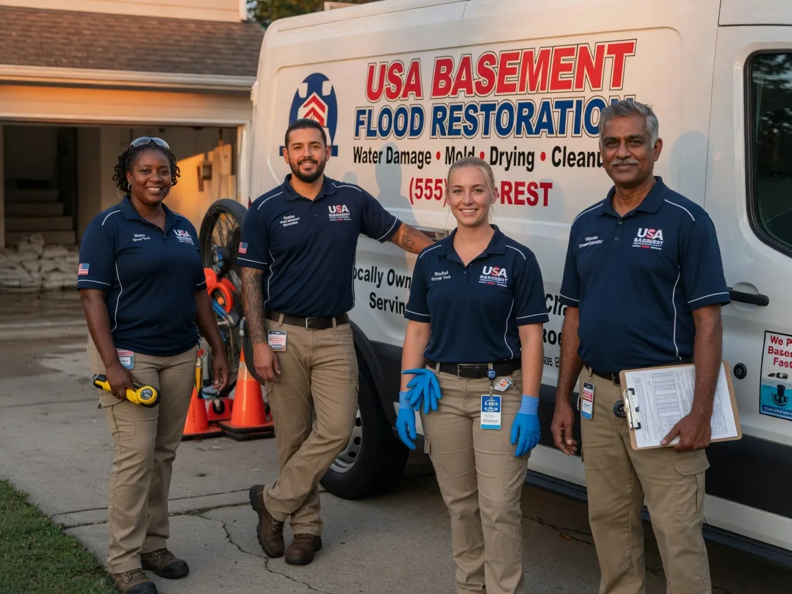 Basement Flood Cleanup company in Claire City, SD
